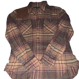 Ralph Lauren Sport Flannel Shirt Size 8